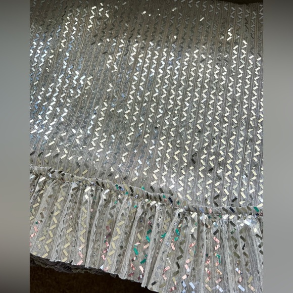 Shimmy Shimmy Slip Dress (Silver) - Small - Picture 8 of 13